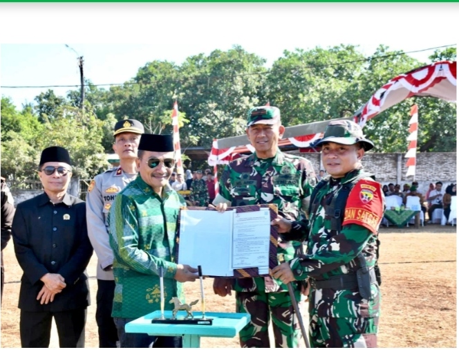 Wakil Bupati Dompu Hadiri Penutupan TMMD Ke -129, Danrem 162/WB Jadi Inspektur Upacara Pada 13 Agu 2026.